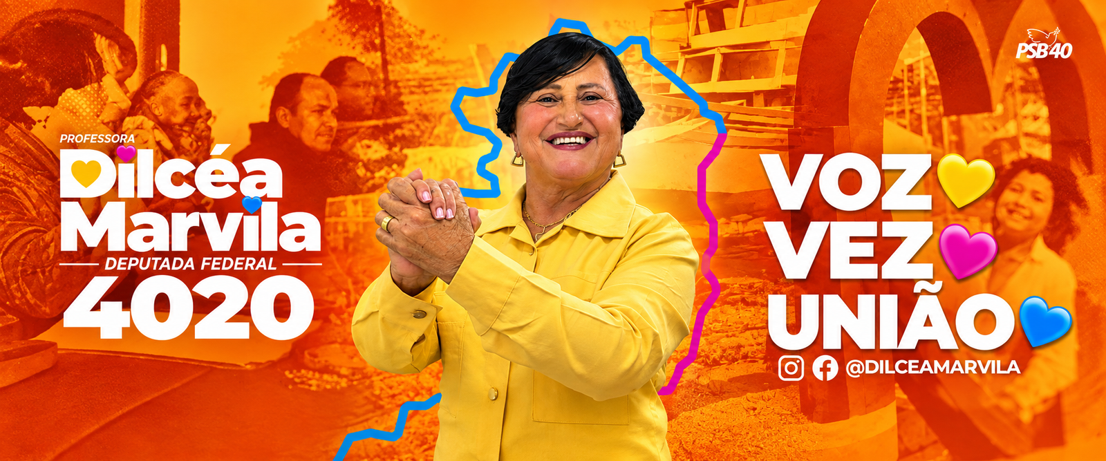 Banner Professora Dilcéa